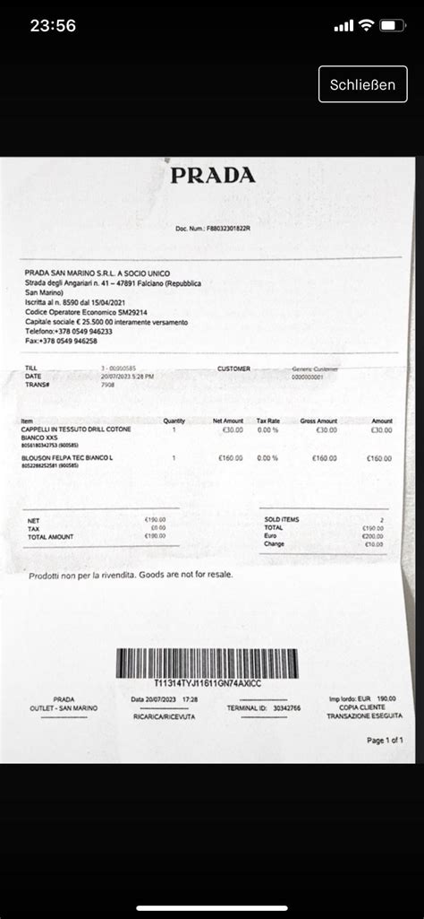 prada glasses receipt|prada glasses cost.